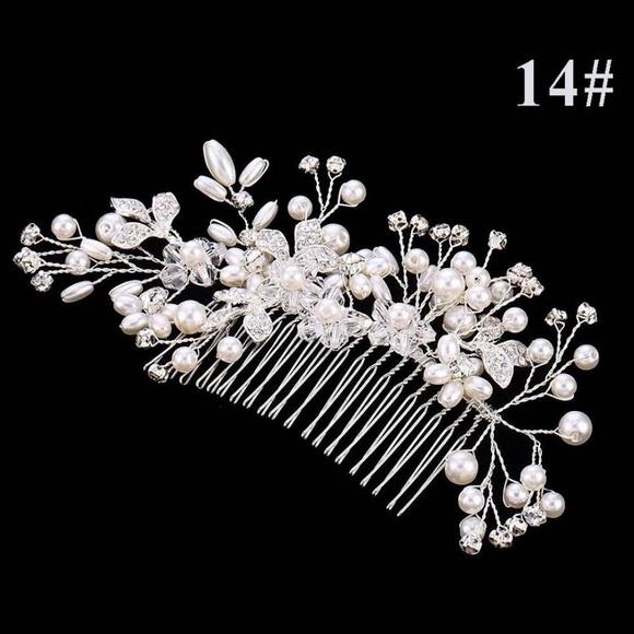14# Bridal hair band main image 5